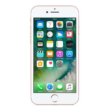 iPhone 7 –32GB Rose Gold – Gentled Used